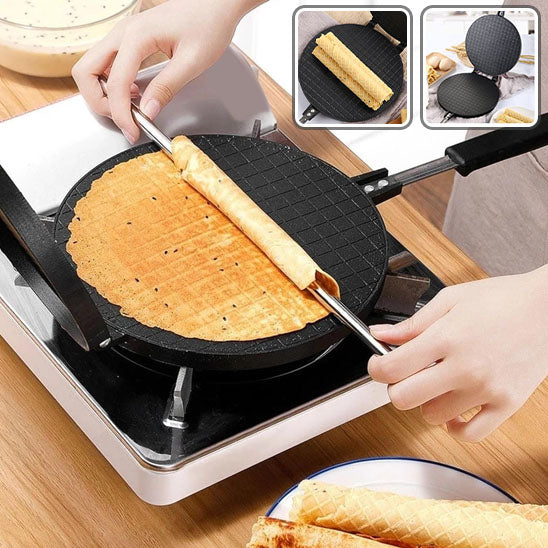 Crêpière - Double-face est un outil de cuisson pratique et efficace qui facilite la préparation de vos crêpes.
