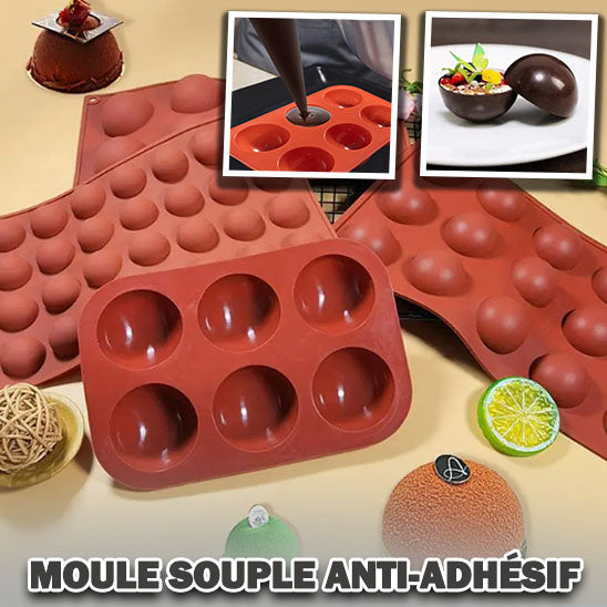 Moule chocolat | semi-sphère™ est facile d'entretient et a une grande durablité.