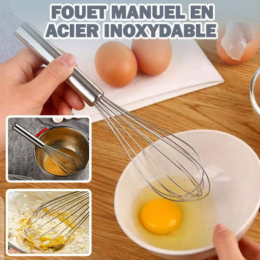 Notre fouet cuisine-manuel™ a une grande efficacité et simple à manipuler.